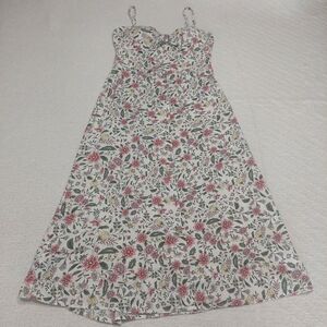 Floral Print Spaghetti Strap Dress